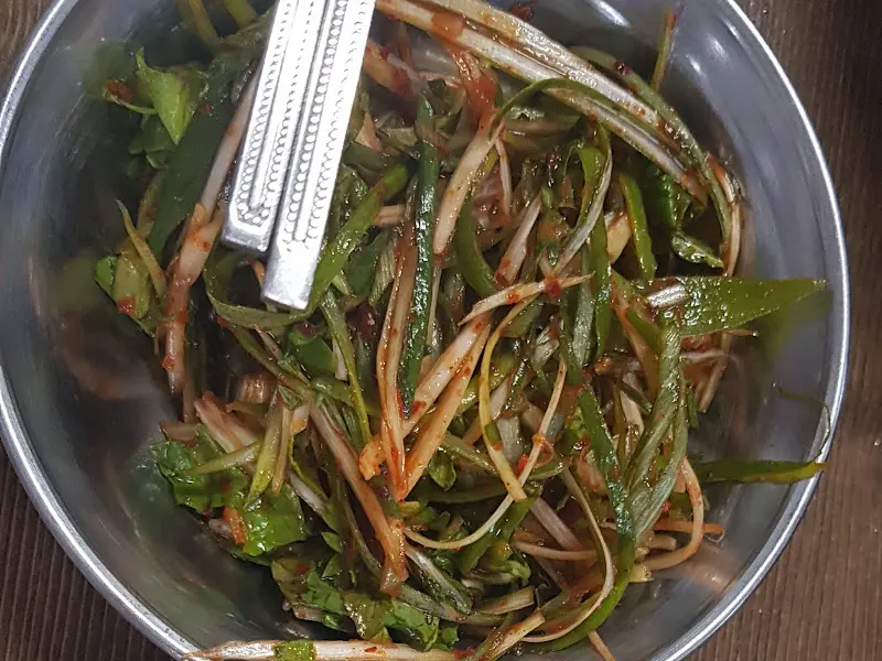 싱싱한 쌈 채소