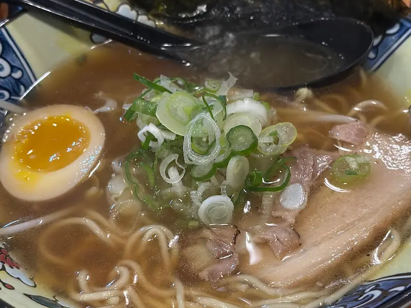 돈코츠 라멘 디테일 샷