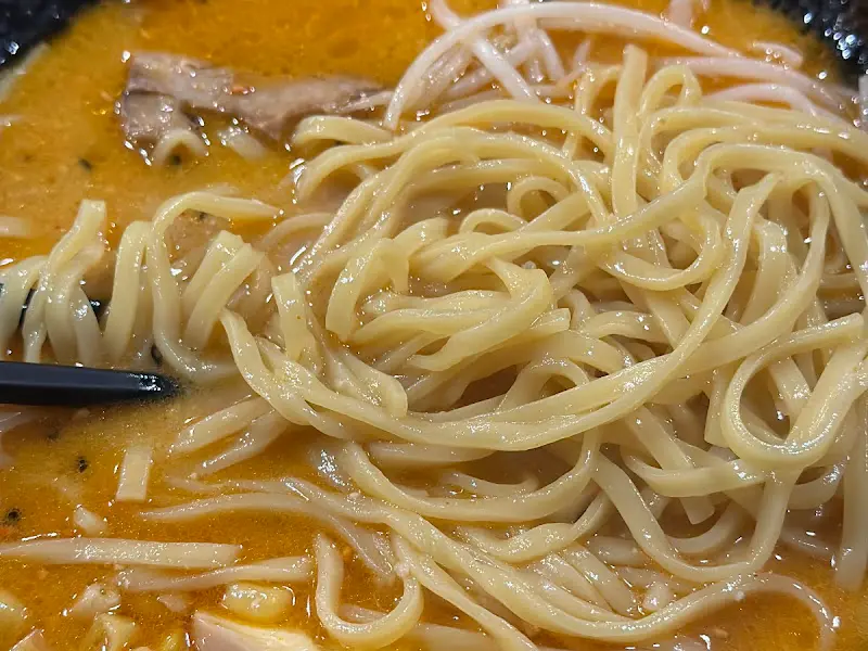 미소 라멘 면발