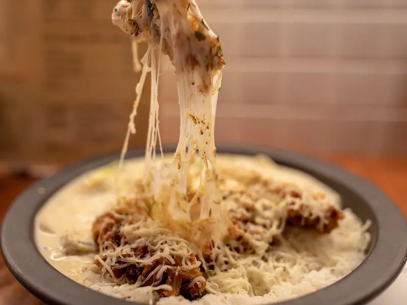 크림 카레 돈까스