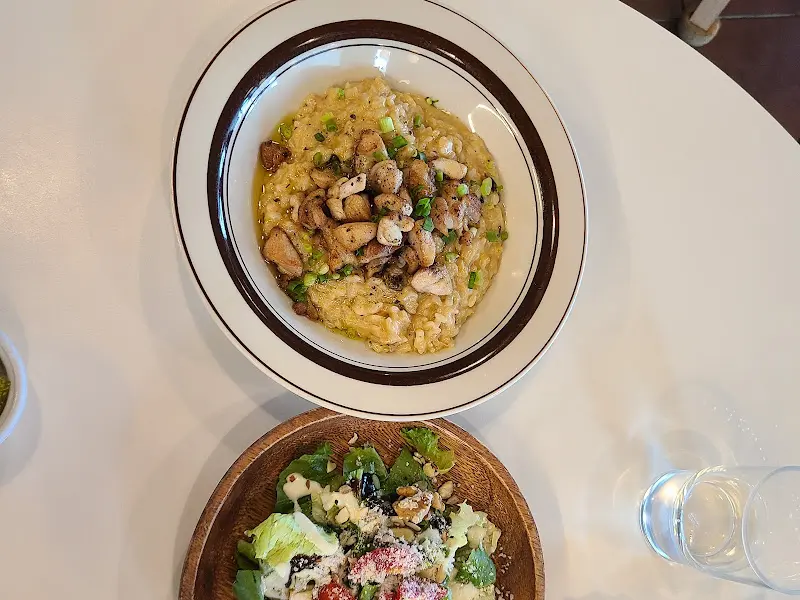 Plating 리조또와 샐러드