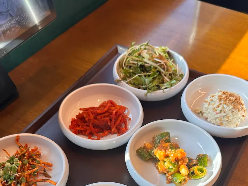 밑반찬 클로즈업