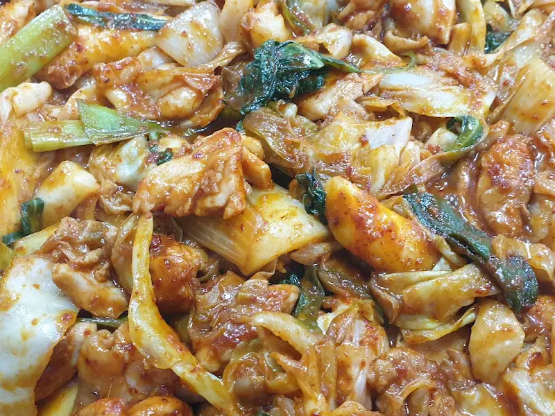 잘 익은 닭갈비