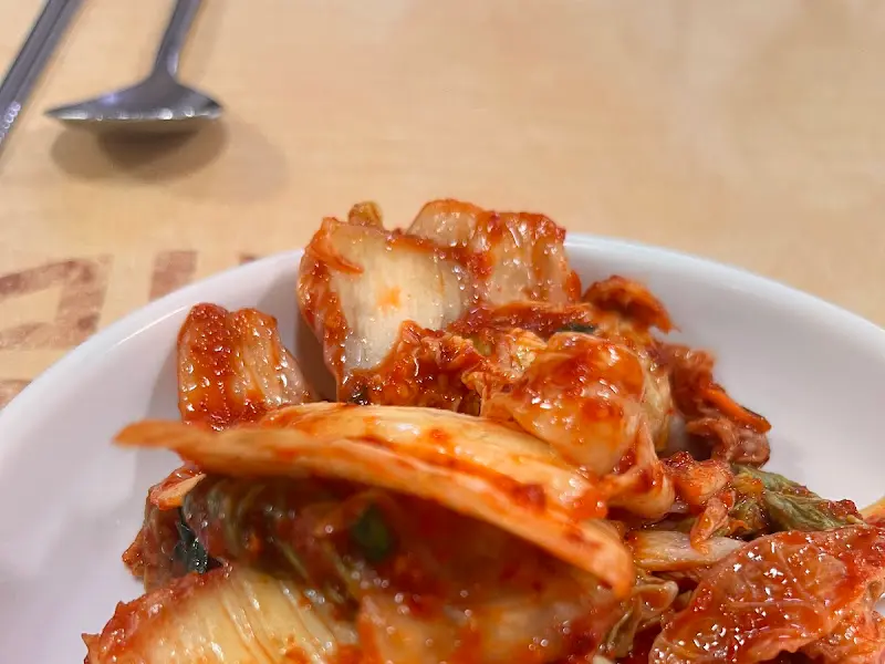 태백칼국수 김치