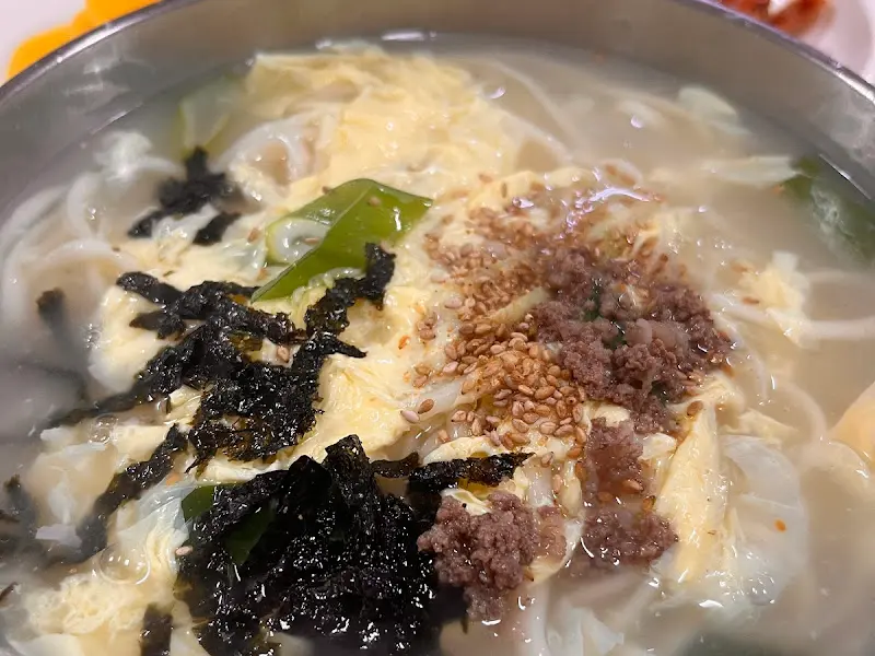 태백칼국수 메뉴