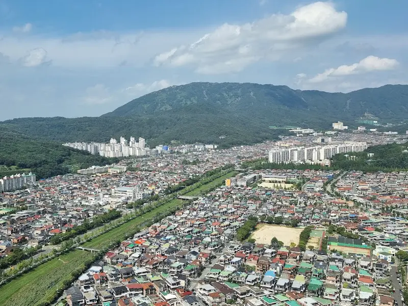 창원 시내 전경