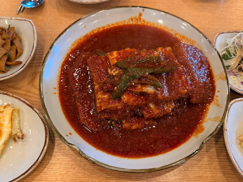 갈치조림 한 상 차림