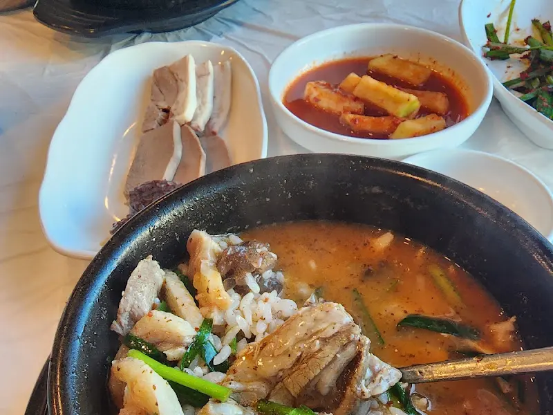 순대국밥 정식