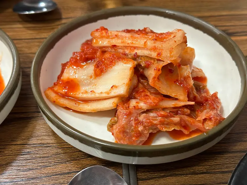 맛있게 익은 김치