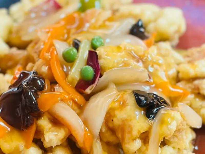 탕수육 클로즈업