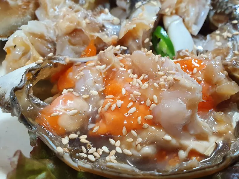 간장게장 클로즈업