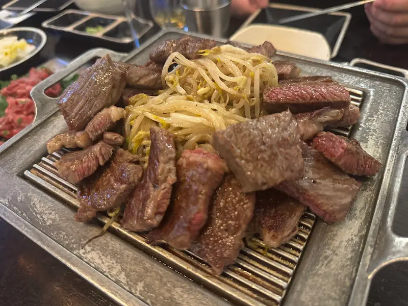 고기와 곁들여 먹는 숙주