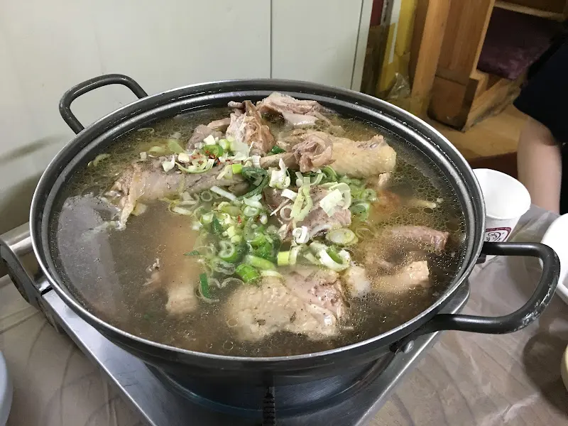 오리백숙 비주얼