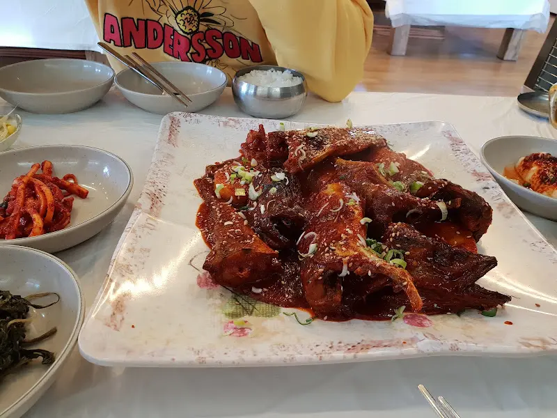 푸짐한 코다리찜 한 상