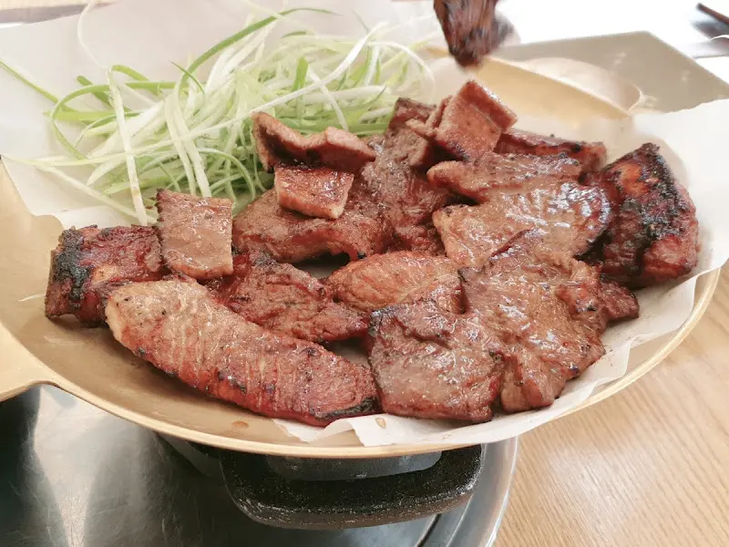 먹음직스러운 돼지갈비