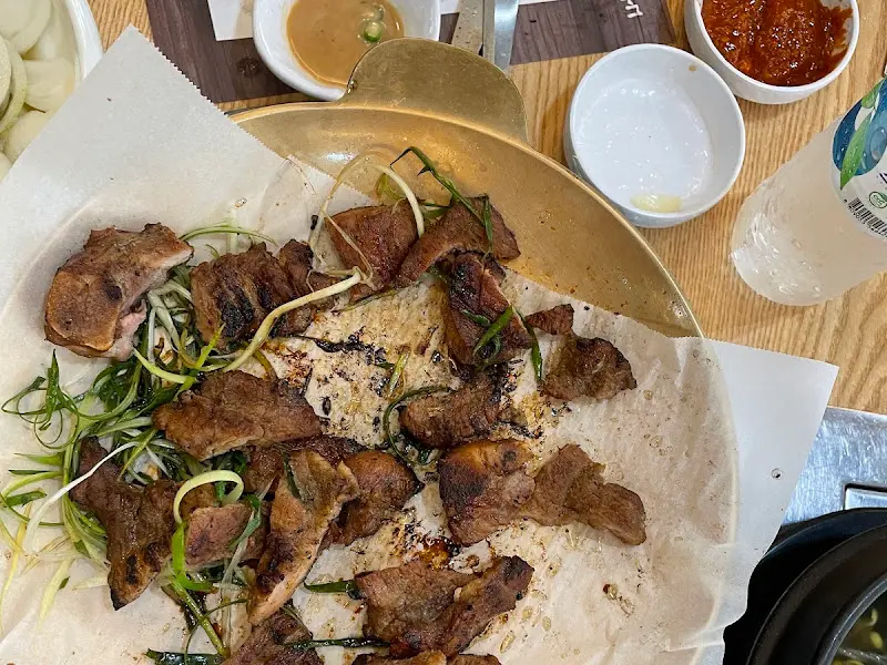 맛있는 갈비 한 상