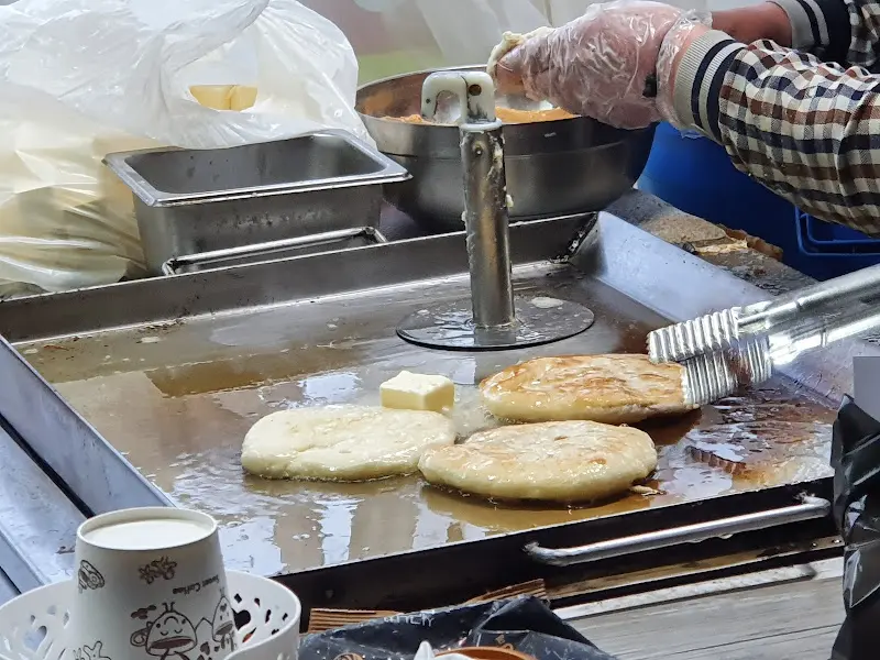 호떡 굽는 과정
