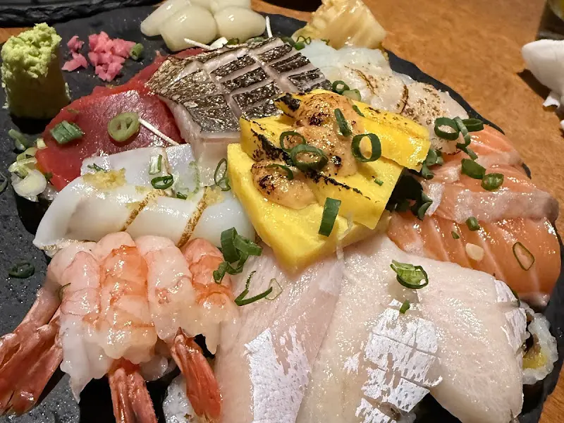 모란 볼하이 숙성회 모듬