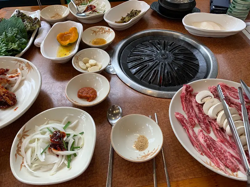 남해가든 테이블 세팅