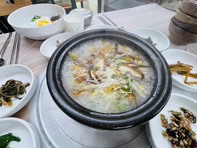 버섯 황태탕