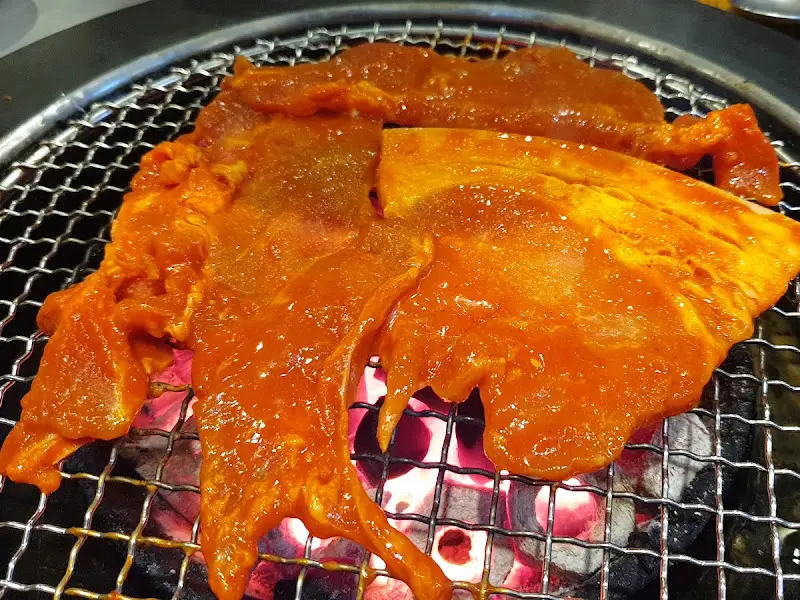 돼지불고기 굽는 모습