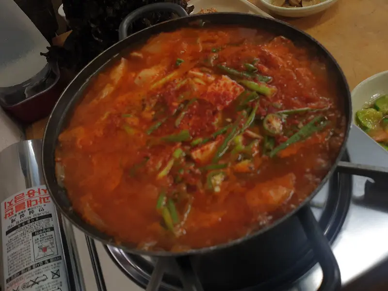 김치찌개의 모습