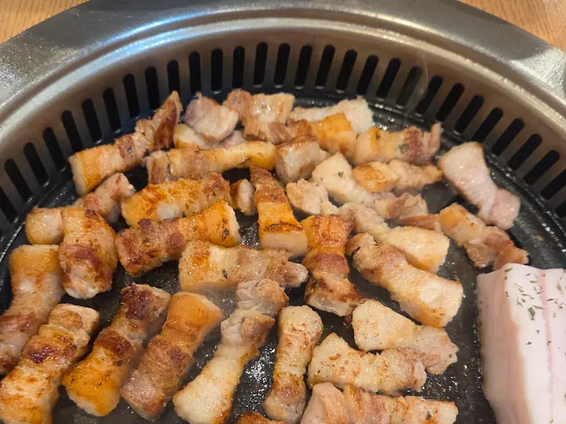 미담 삼겹살 구이