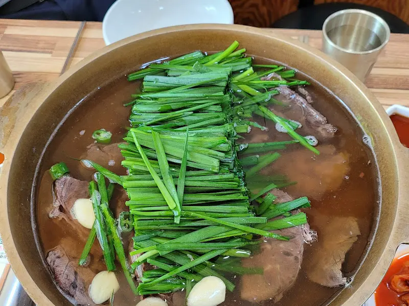 만두전골에 들어가는 재료들