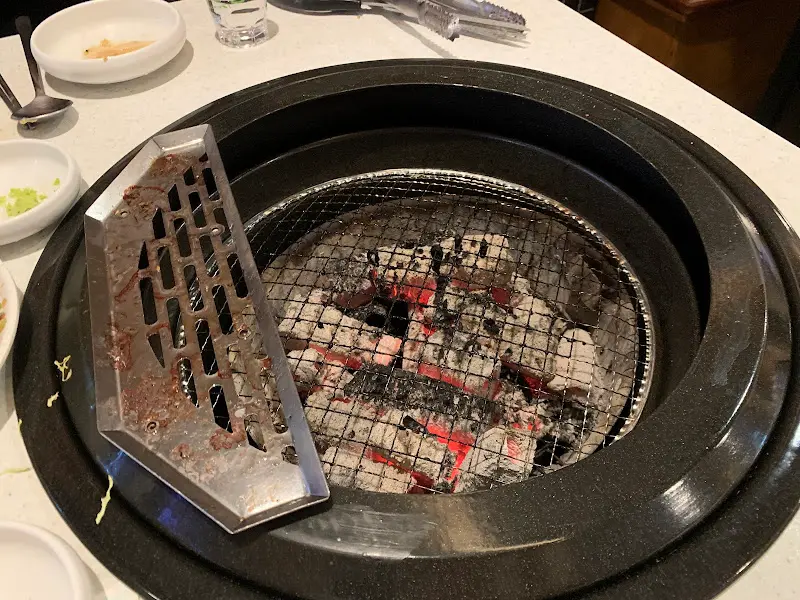 강동갈빗살 숯불