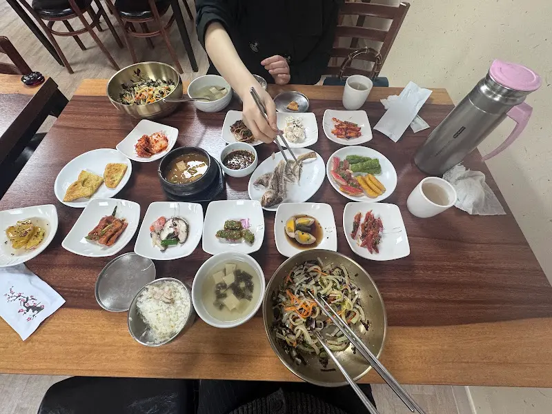 청포집 한상차림