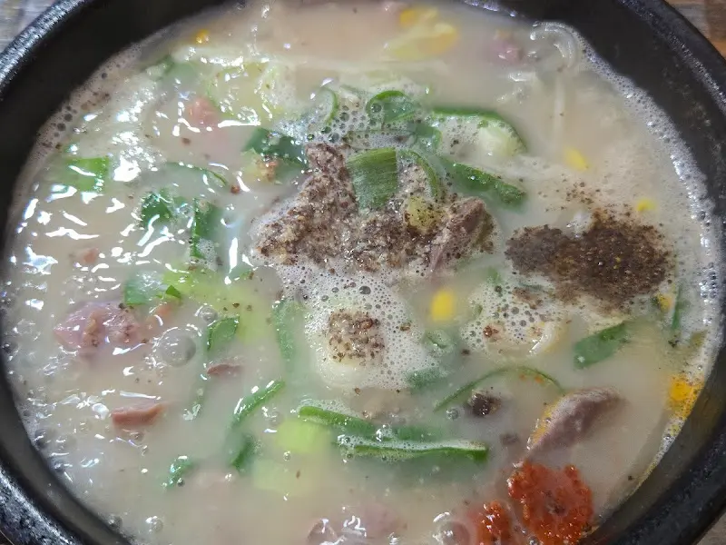 순대국밥