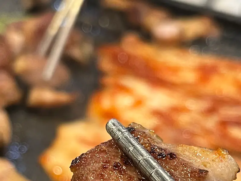 잘 익은 삼겹살