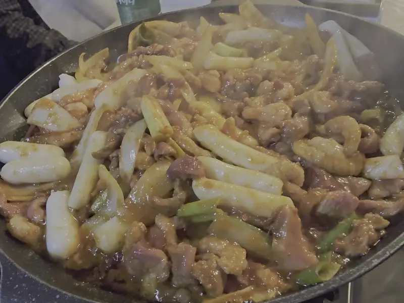 한방 오리 백숙