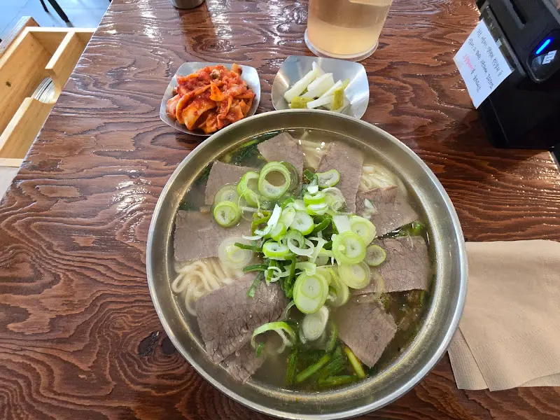 고기칼국수 비주얼