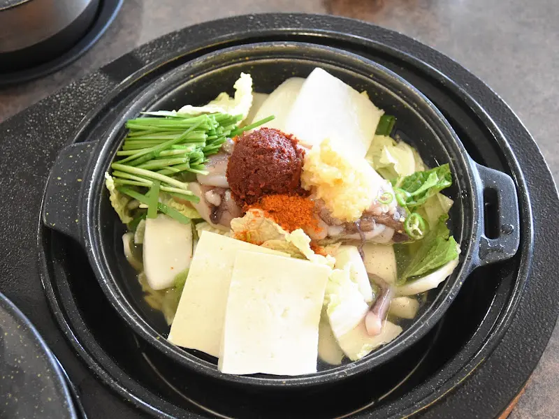 오징어전골 재료