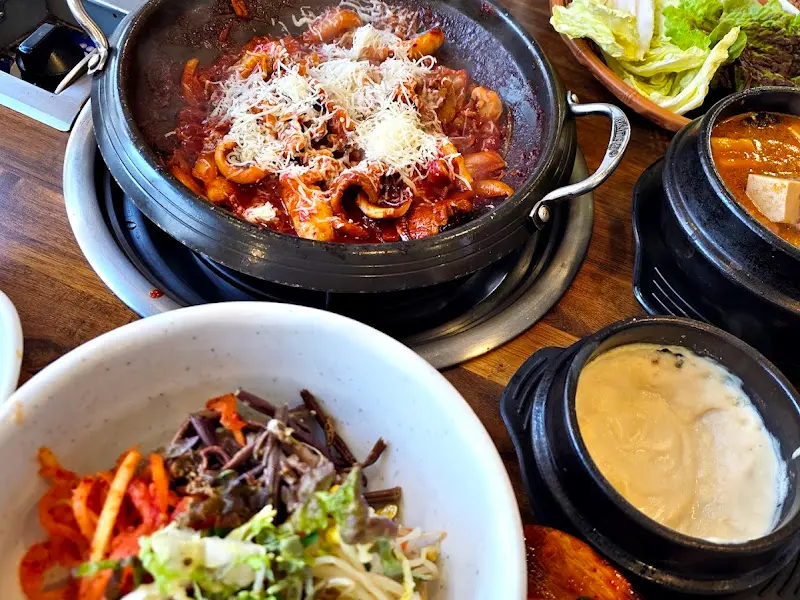 푸짐한 오삼불고기