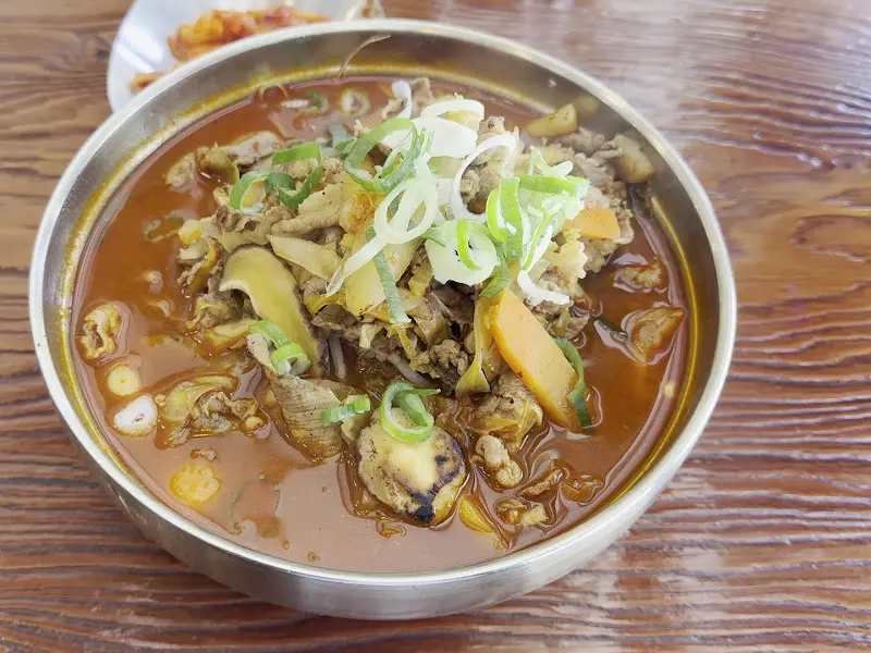 차돌짬뽕칼국수 비주얼