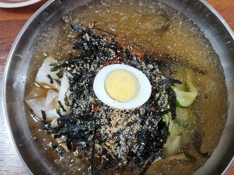 보말이 들어간 칼국수