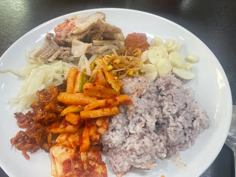 영광밥상 뷔페 음식