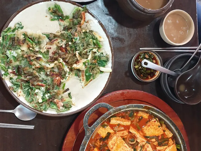 상상손두부 파전