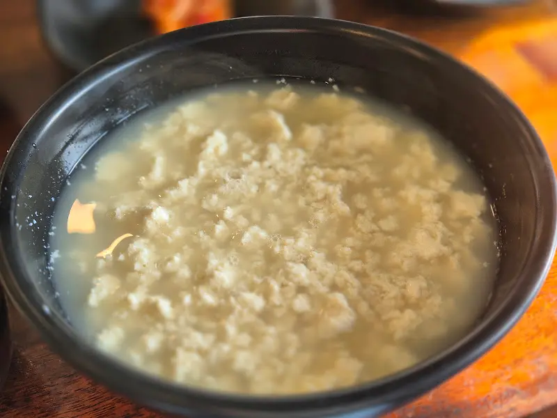 하얀 순두부 확대