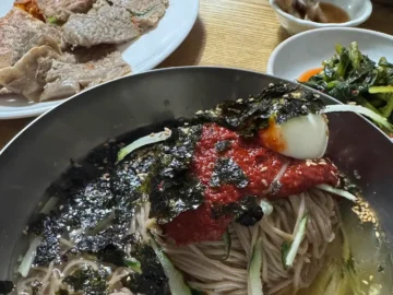 둔내의 숨은 보석, 부산에서 찾은 막국수 맛집의 반전 매력