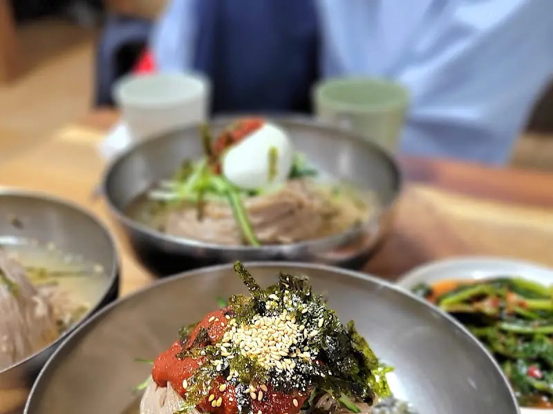 다양한 막국수 메뉴