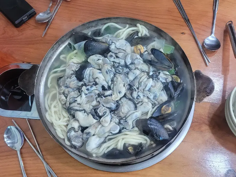 해물칼국수 근접 사진