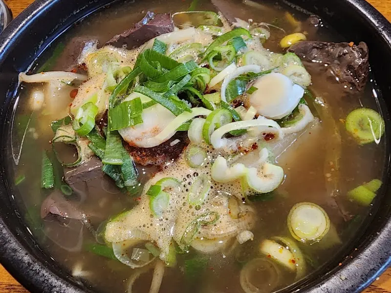 식당 내부의 모습