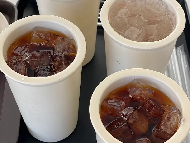 록산 아이스 커피