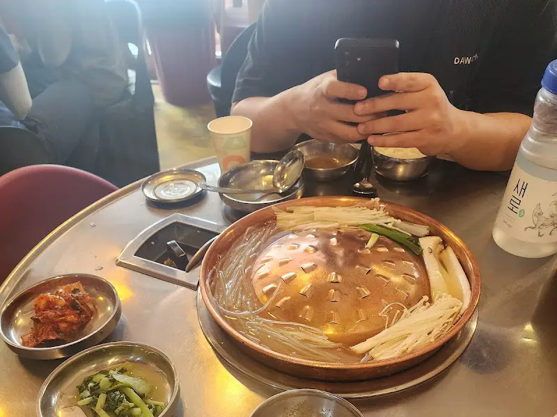 불고기 테이블 세팅