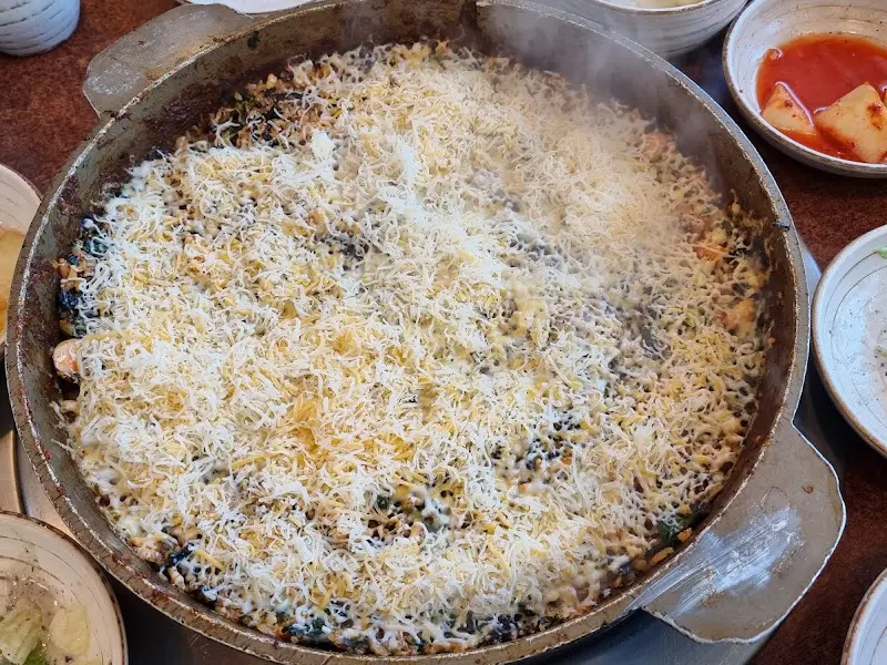 환상적인 치즈 볶음밥