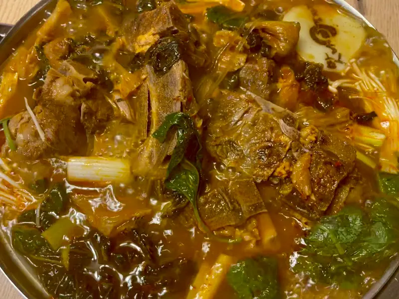 뼈해장국 비주얼