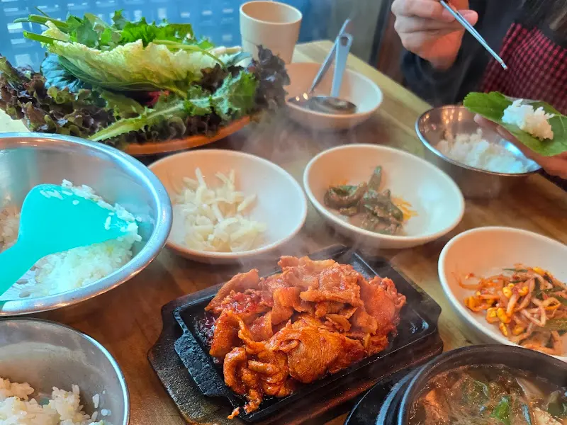 모내기정식 한상차림